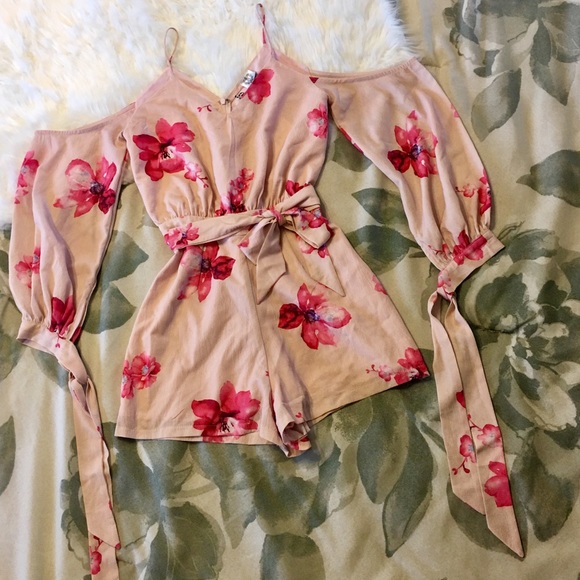 Angel Biba Floral Romper • New from a Boutique - Picture 4 of 5
